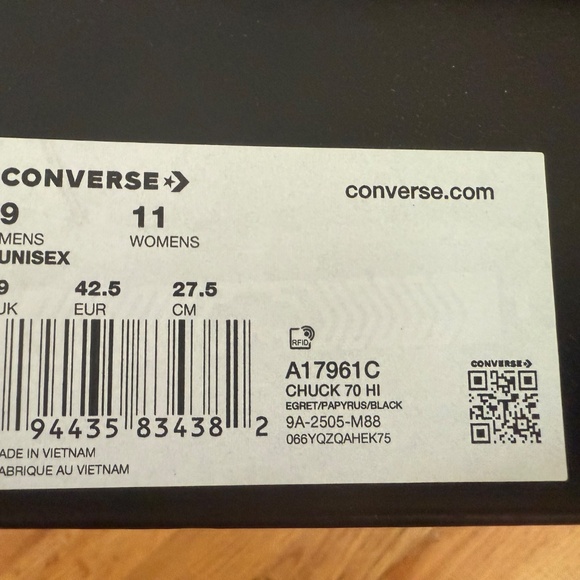 Converse Chuck 70 High Mi Gente Dia De Muertos Shoes Size Mens 9 or Womens 11 - Picture 12 of 12